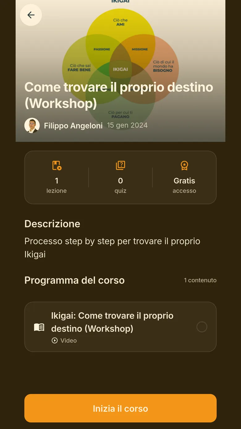 App 21Million Academy: schermata 2